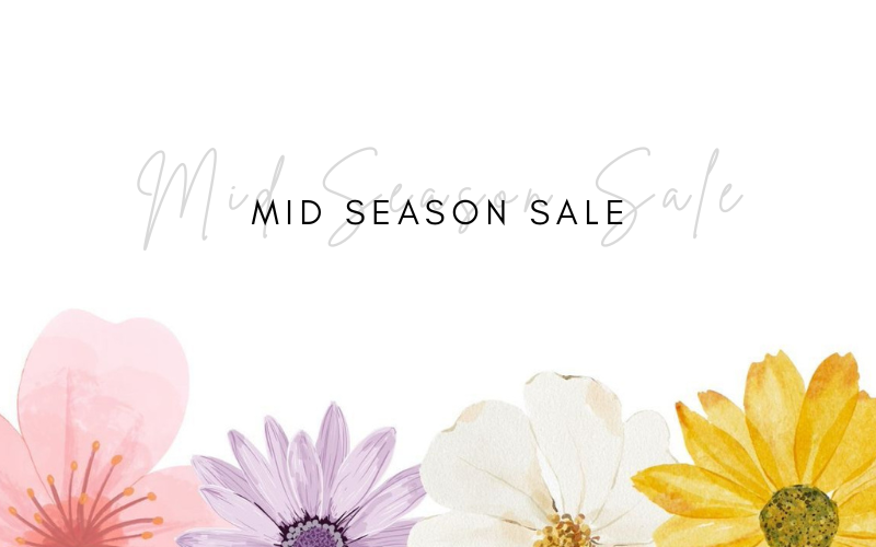 MID SEASON SALE - new in -
